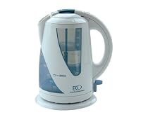 Eco Cordless Jug Kettle, White 3000W