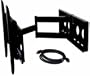 VideoSecu Black Tilting Wall Mount Bracket for Vizio 37'' 55'' VW37L VX37L VP42 VW42L VX42L P42HDe Plasma Flat Panel Screen LCD HDTV TV Monitor with Free 7 ft HDMI cable W13