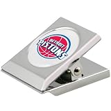 Detroit Pistons Silver Heavy-Duty Magnetic Chip Clip