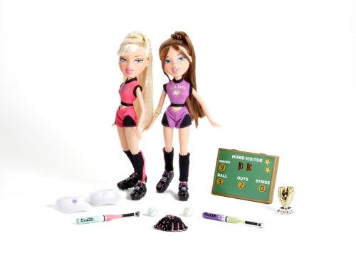 Buy Bratz Play Sportz Teamz Softball – Dana & Cloe