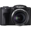 Canon Powershot SX500 IS - C�mara compacta de 16 Mp (pantalla de 3", zoom �ptico 30x, estabilizador de imagen �ptico, v�deo Full HD 1080p) color negro