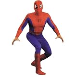Superhero Spiderman Costume Peter Parker Marvel Comic Mens Theatre Costumes