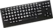 Chester Creek, Wireless large-key keyboard BLACK KEYS WITH WHITE LETTERS (Catalog Category: Input Devices-Wireless / Keyboards- Wireless)