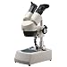 National Optical 446TBL-10 Stereo Microscope with Inclined Head, 10x Eyepiece, 1x, 3x Objective, Transmitted Illumination Light Source, 10x, 30x Magnification