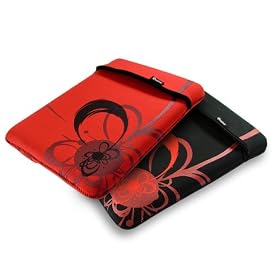 E-volve reversible neoprene sleeve case cover for netbook laptop notebook - Flare design -... by e-volve