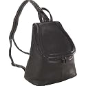 Derek Alexander Leather Organizer Ladies Sling Backpack