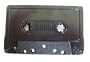 New Old School Cassette Tape Deck Mixtape Metal Belt Buckle - Black