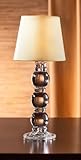 Studio Silversmiths 13 Bubble Crystal Lamp w/ Shade