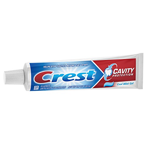 (아마존) Crest Cavity Protection Gel Toothpaste Cool Mint Gel 6.4 oz. Pack