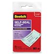 Scotch Self-Sealing Laminating Pouches, Business Card Size, 10 Pouches (LS851-10G)
