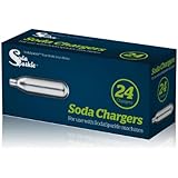 SodaSparkle Co2 Soda Chargers Compatible with SodaSparkle Home and Cuisinart CSS-100 Soda Maker, Box of 24