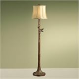 Perched Bird Tree Floor Lamp