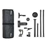 Produkt-Bild: Cullmann Flexx Studio Zubeh&ouml;r Set 11-teilig (u.a. Saugstativ, Kugelkopf, Klemmen, Schwanenhals, inkl. Tasche) f&uuml;r Tabletop-Fotographie