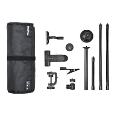 Cullmann Flexx Studio Zubeh�r Set 11-teilig (u.a. Saugstativ, Kugelkopf, Klemmen, Schwanenhals, inkl. Tasche) f�r Tabletop-Fotographie