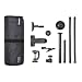 Cullmann Flexx Studio Zubeh�r Set 11-teilig (u.a. Saugstativ, Kugelkopf, Klemmen, Schwanenhals, inkl. Tasche) f�r Tabletop-Fotographie