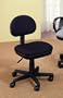 Black Adjustable Back & Height Office /Secretary /Student Chair
