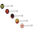 20 Gauge No. 3 Logo Nose Bone Pack