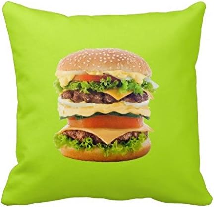 Hamburger Pillow Case