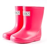 シシュノン キッコリー レインブーツ キッズ 子供用 15cm ピンク