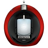 NESCAFÉ Dolce Gusto Circolo by Krups KP500640 Coffee Machine, Metallic Red, 15 Bar Pressure Pump