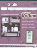  : Value Vellum Paper 8-1/2''x11'' 40 Clear Sheets