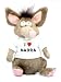 Rat plush toy with I Love Nadra T-Shirt