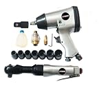 Speedway Series 2 Piece Air Tool Set with 12 Accessories