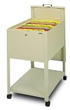 Mobile File Cabinet in Sand - Mayline Office Furniture - 9P610SND