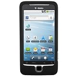 Hypercel Rubberized SnapOn Cover for HTC T-Mobile G2 (Black)