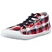 Tommy Hilfiger LOLLO 1 B FG8SN01465, Mädchen Sneaker, blau, (RWN CHECK / TOMMY GINGHAM 956), EU 30