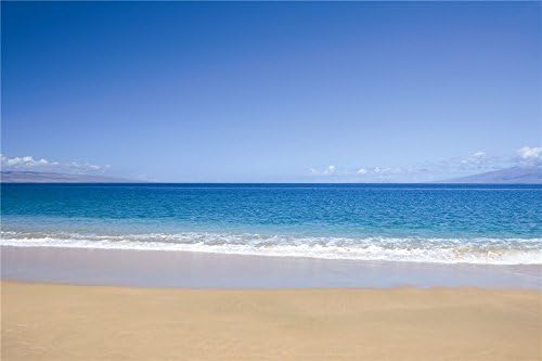 Wall Mural Wall Decor, Summer Vocation, Blue Water, Sea, Ocean 110" x 157''
