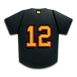 CAPerz - Baseball Jersey No. 12 - Black/Yellow/Red