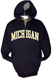 Russell Athletic University of Michigan Big & Tall Fleece Full Zip Hoody