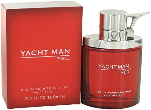 Yacht Man Red by - Eau De Toilette Spray 3.4 oz for MEN - USA FAST SHIPPING!