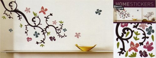 《ウォールステッカー》Nathalie pineau / Hibiscus