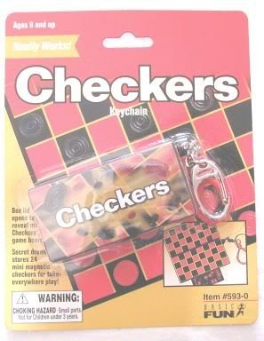 Checkers Mini Keychain 41ctXEQTdVL Checkers Mini Keychain