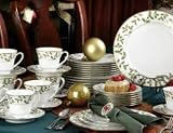 Noritake Holly & Berry Gold Serving Dish