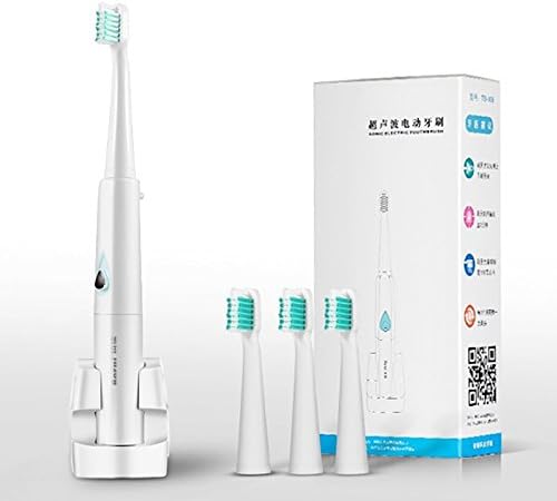 Pink (3-Cleaning Model) Ultrasonic Sonic Toothbrush Wireless Charge Electric Toothbrush Rechargeable Tooth Brush Use For Adult