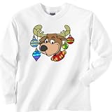 Happy Reindeer Christmas Balls Sweatshirt