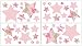 Camo Pink Wall Decals - Set of 4 Sheets