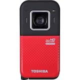 Toshiba PA5066U-1C0R BW20 Waterproof Digital Camcorder Video Camera with 2.0-Inch LCD (Black/Red)