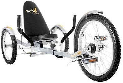 Mobo Triton Pro-The Ultimate Three Wheeled Cruiser - Silver by Mobo Triton