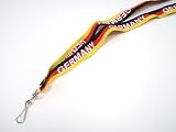 Germany lanyard Germany keychain lanyard unisex