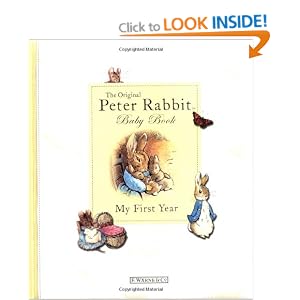 The Original Peter Rabbit Baby Book - My First Year (Beatrix Potter)