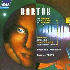 Bartk: The Music for Violin and Piano, Vol. 1