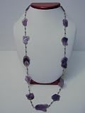 Amethyst Slices Necklace