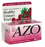 Azo Cranberry Tablets 50 Tabs