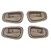 1998-2002 Geo Prizm Tan/Beige Interior Door Handles - Set of 4