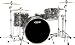 Pacific Drums by DW Platinum Finishply Floor Tom, 14X16 Black Oyster Sparkle