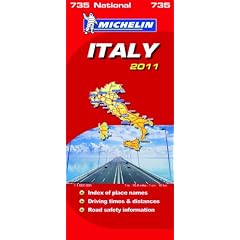 Italy National Map 2011 2011 (Michelin National Maps)